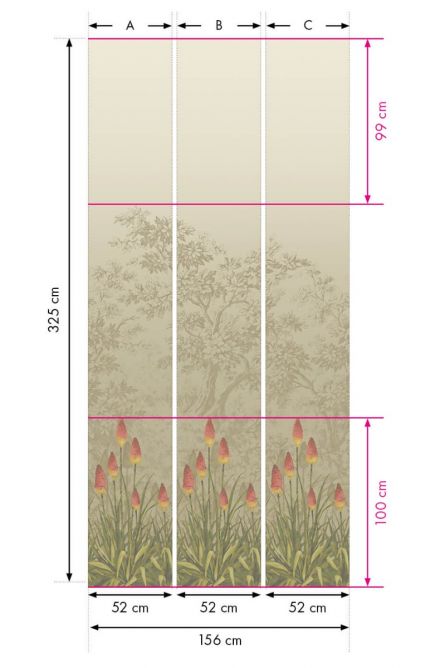 Обои Little Greene London Wallpapers IV Upper Brook Street Midi