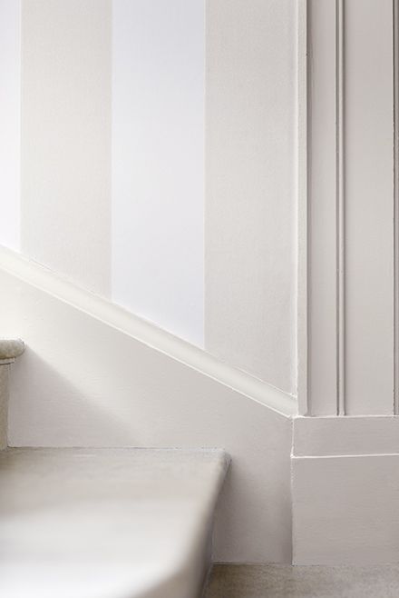 Обои Little Greene Painted Papers Broad Stripe Icing