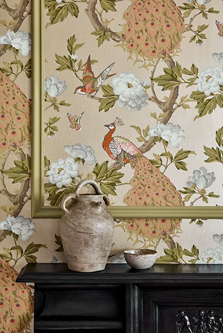 Обои Little Greene National Trust Pavona Gina
