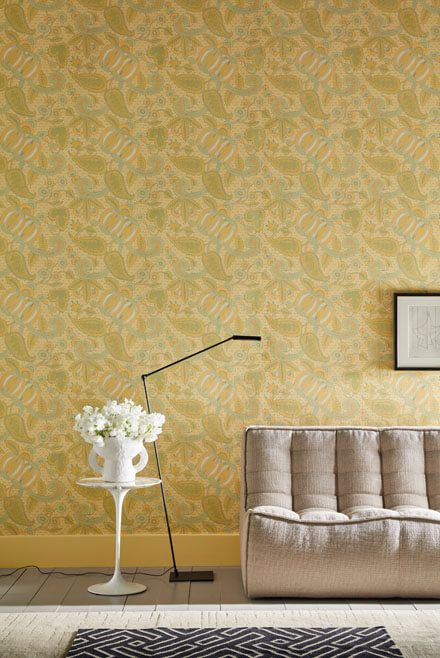 Обои Little Greene National Trust Pomegranate Citron