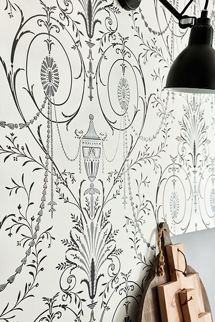 Обои Little Greene London Wallpapers V Marlborough Glacé