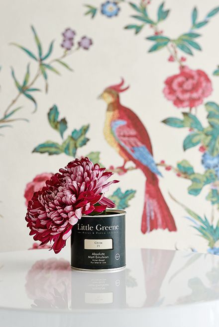 Обои Little Greene Archive Trails Darwin Serein