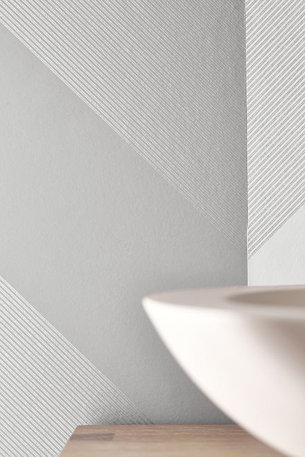 Обои Little Greene Painted Papers Elephant Stripe Storm