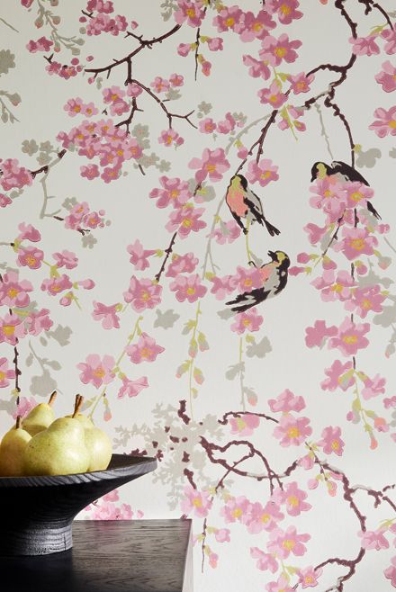 Обои Little Greene National Trust Papers II Massingberd Blossom Mineral