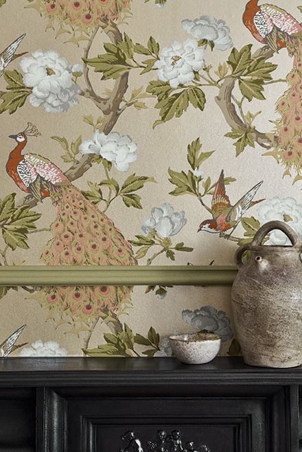 Обои Little Greene National Trust Pavona Gina