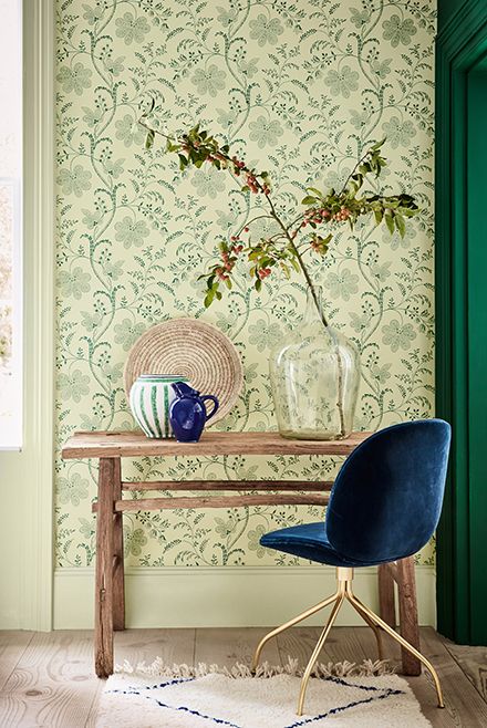 Обои Little Greene London Wallpapers V Bedford Square Acorn