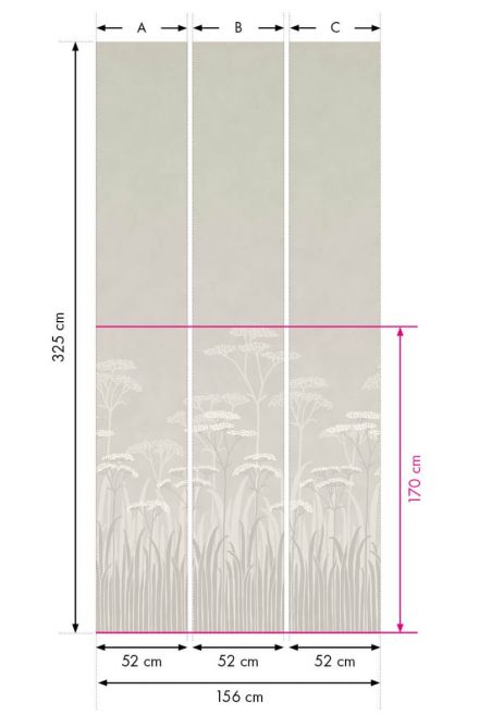 Обои Little Greene National Trust Achillea Brume