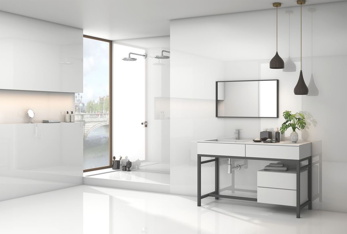 Для стен внутри помещений, включая ванные комнаты