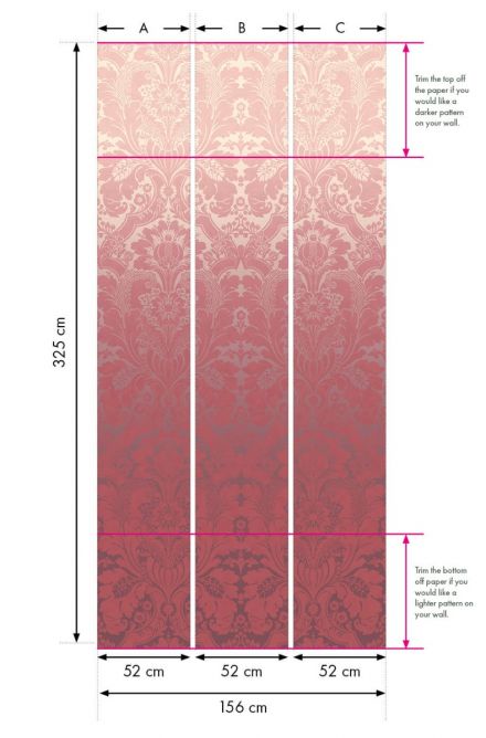 Обои Little Greene London Wallpapers V St Jamess Park Cherry Fade