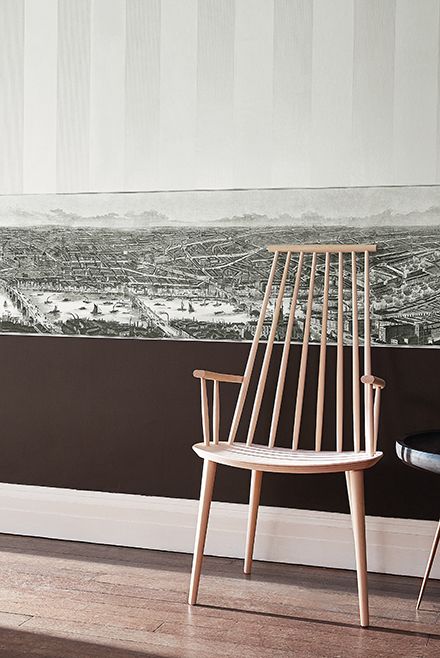 Обои Little Greene Painted Papers Thames Border Latitude