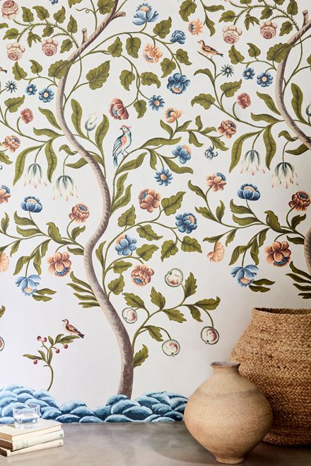 Обои Little Greene National Trust Papers II Mandalay Ceviche