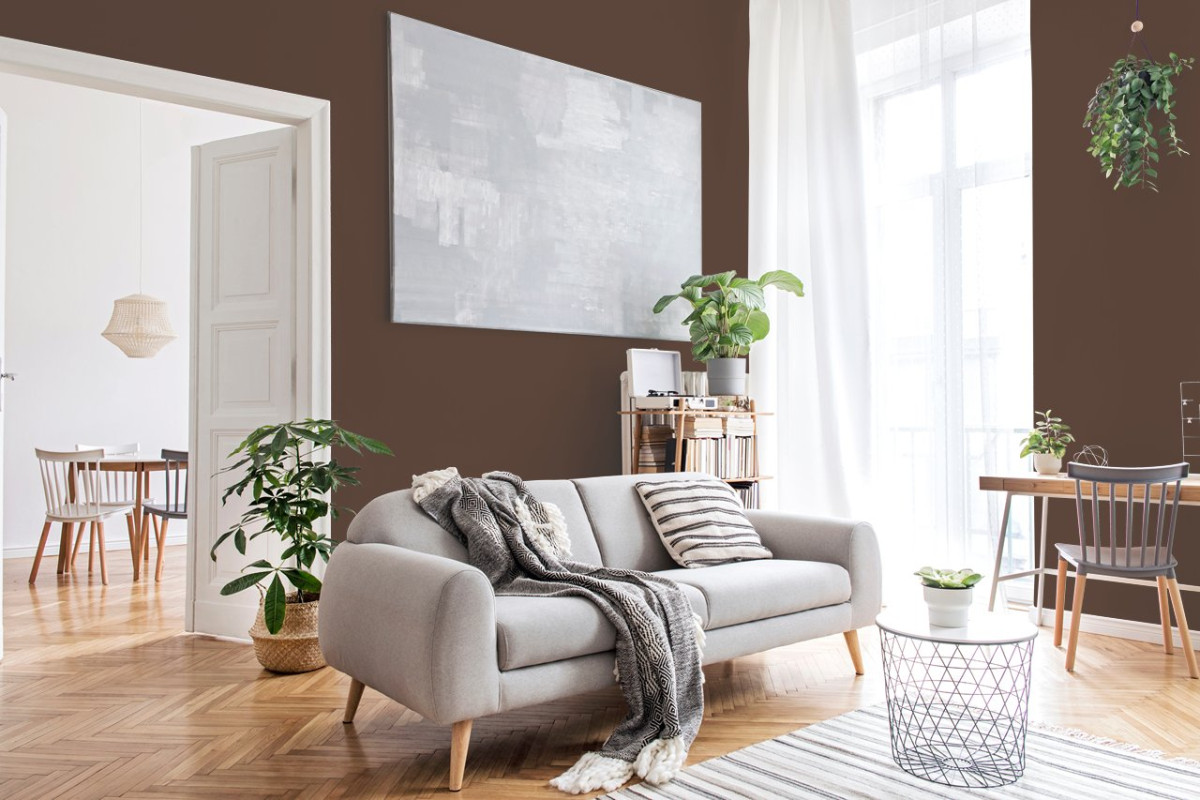 Краска Little Greene цвет Ganache 345