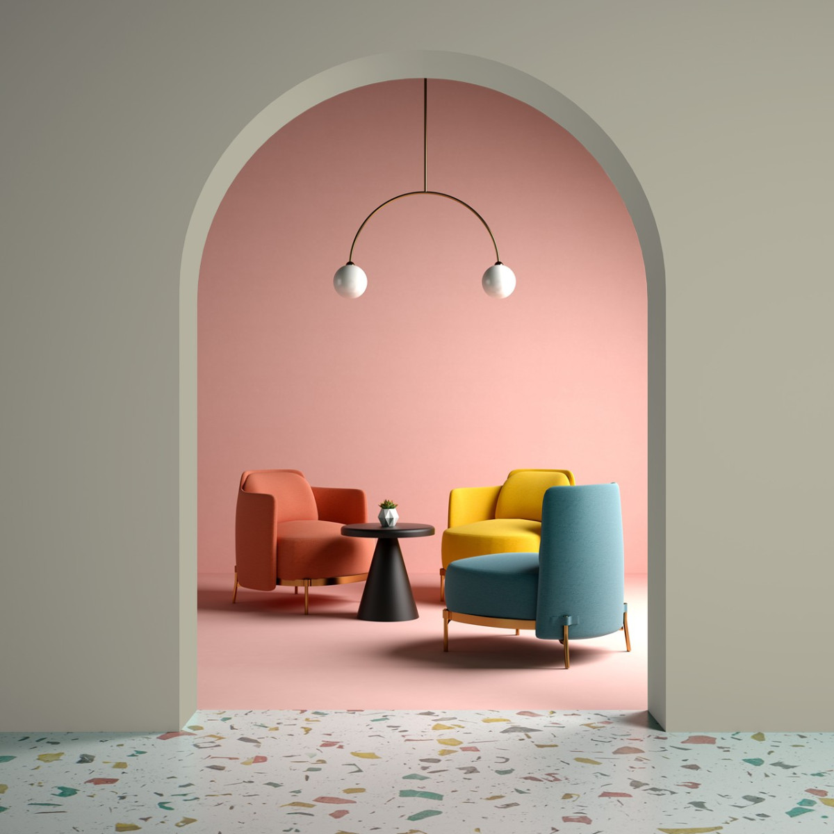 Краска Little Greene цвет French Grey Dark 163