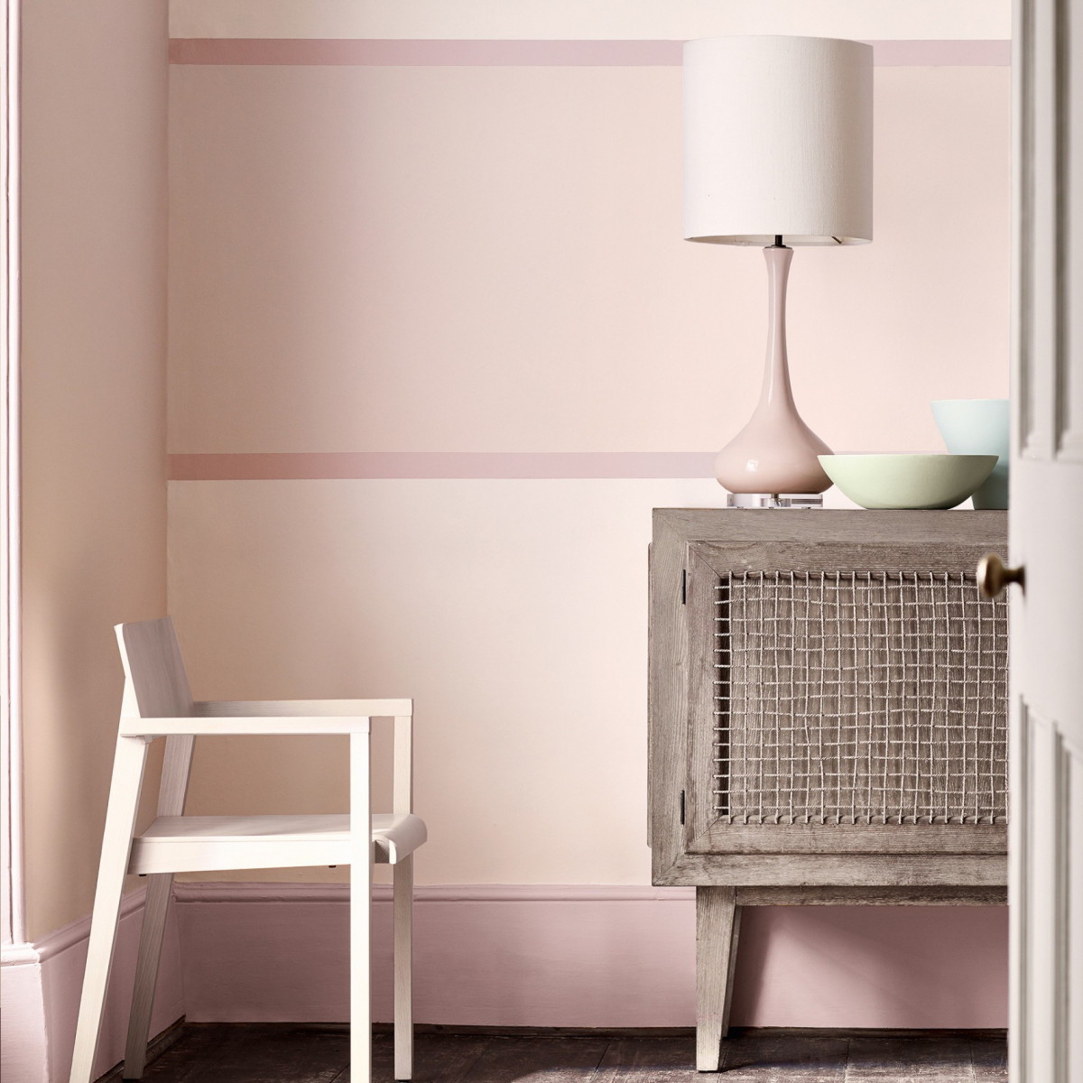 Краска Little Greene цвет Dorchester Pink Pale 285