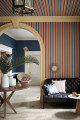 Обои Little Greene Painted Papers Colonial Stripe Morocco