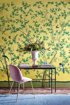 Обои Little Greene National Trust Belton Scenic Sunbeam