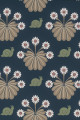 Обои Little Greene National Trust Papers II Burges Snail Dark Blue