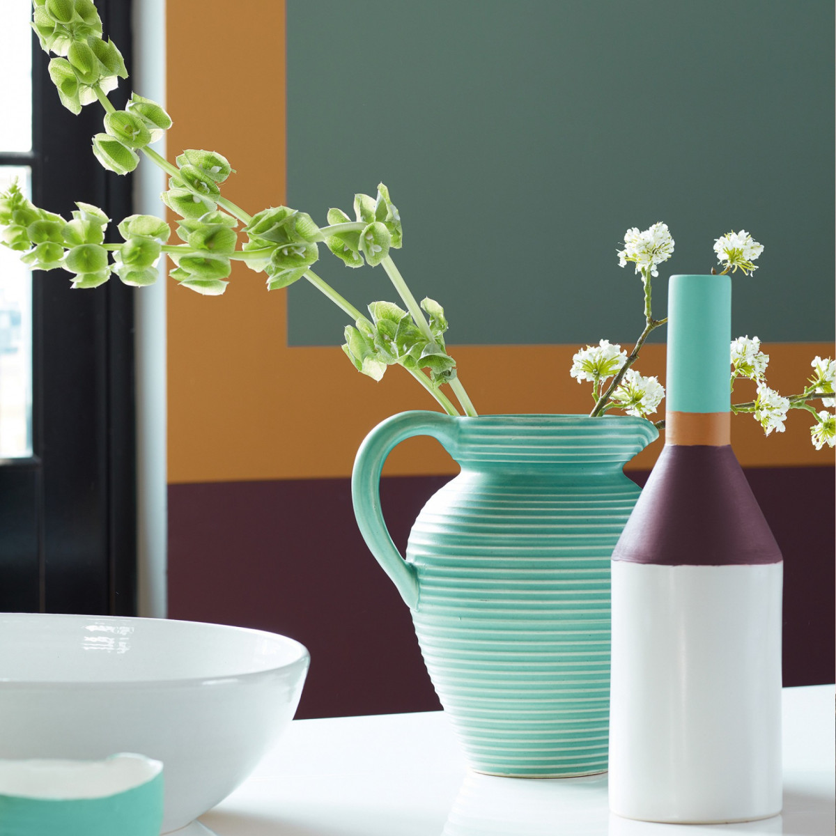 Краска Little Greene цвет Middle Buff 122