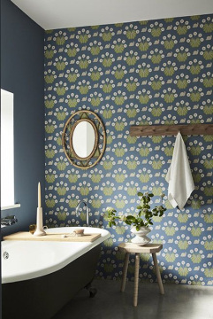 Обои Little Greene National Trust Papers II Burges Snail Juniper