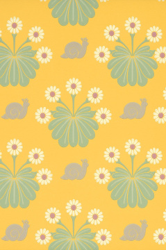 Обои Little Greene National Trust Papers II Burges Snail Lemon