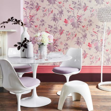 Обои Little Greene Archive Trails Paradise Pink