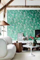 Обои Little Greene National Trust Papers II Massingberd Blossom Verditer