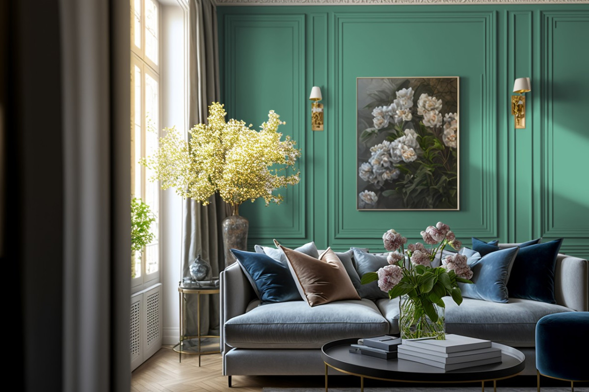 Краска Little Greene цвет Turquoise Blue 93