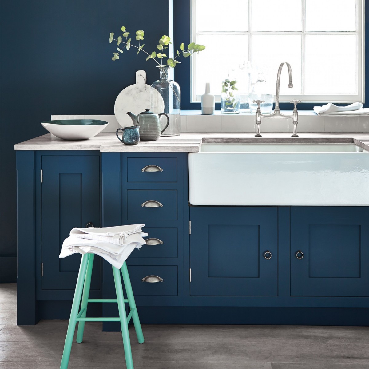Краска Little Greene цвет Hicks Blue 208