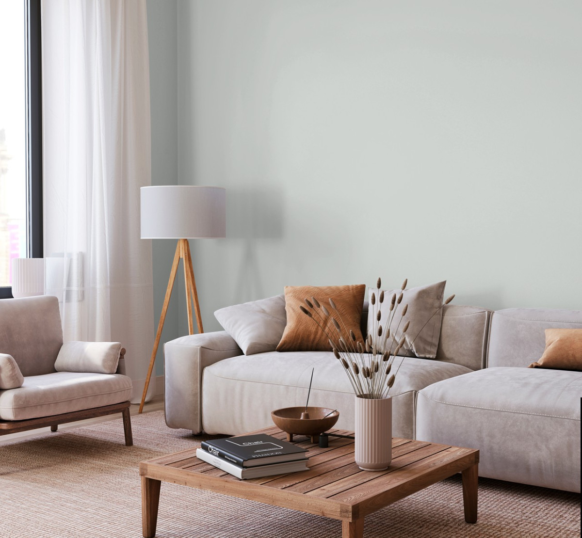 Краска Little Greene цвет Bone China Blue Mid 183