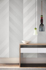 Обои Little Greene Painted Papers Elephant Stripe Storm