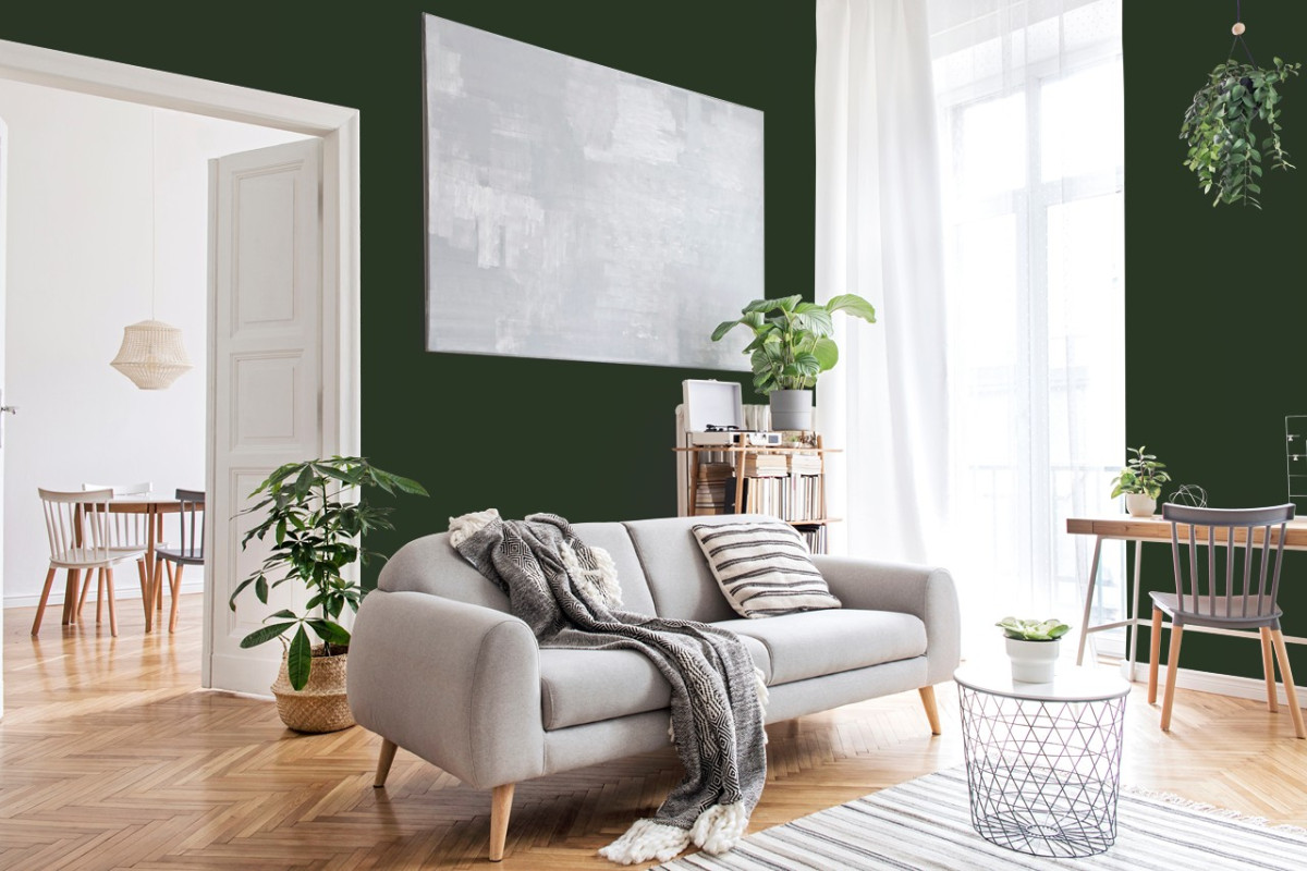 Краска Little Greene цвет Mid Bronze Green 125