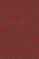 Обои Little Greene London Wallpapers IV Cranford Cherry Gold