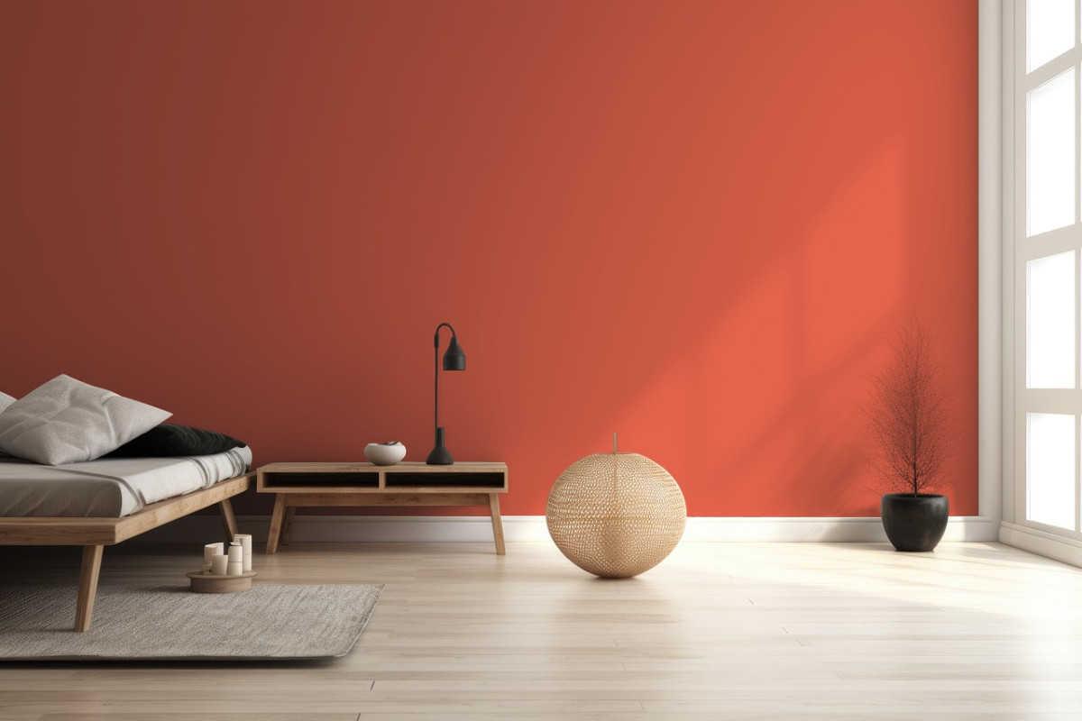 Краска Little Greene цвет Orange Aurora 21