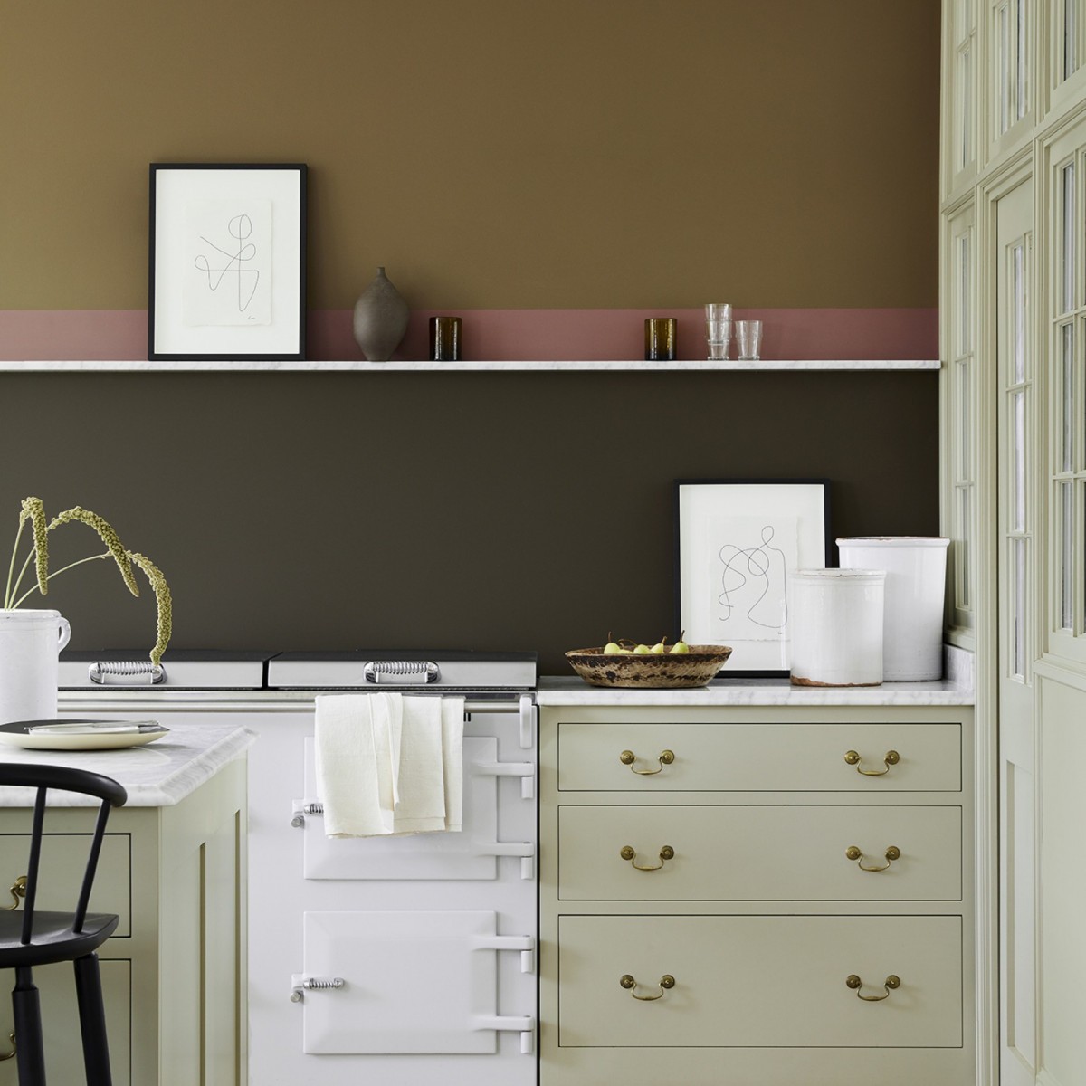 Краска Little Greene цвет Nether Red 315