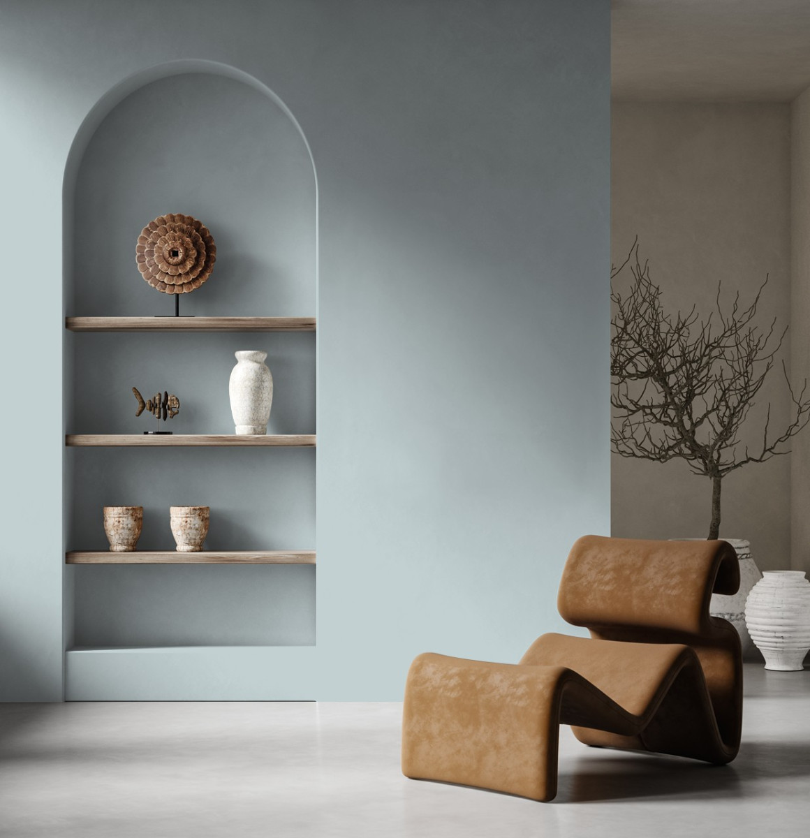 Краска Little Greene цвет Bone China Blue Faint 325