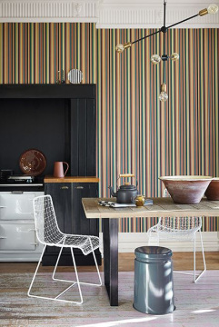 Обои Little Greene Painted Papers Tailor Stripe Bakerloo