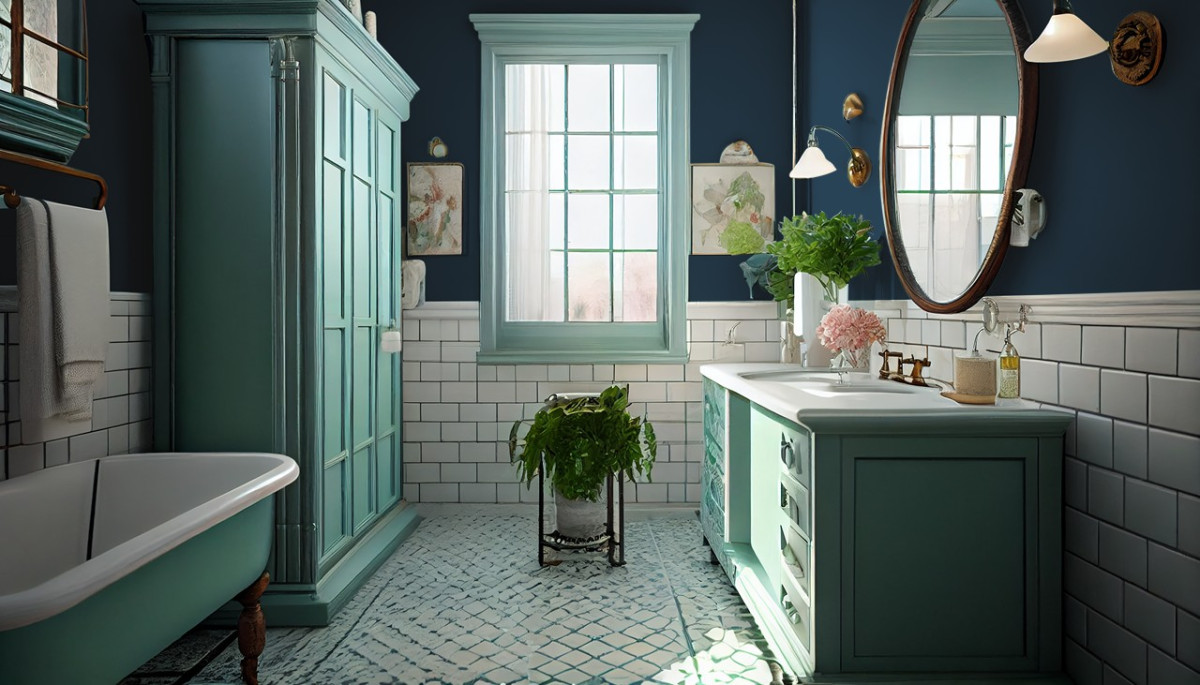 Краска Little Greene цвет Royal Navy 257