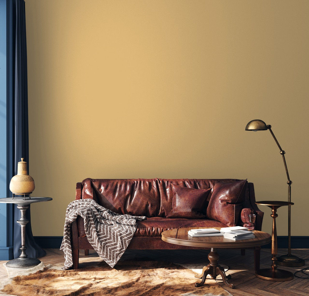 Краска Little Greene цвет Mortlake Yellow 265
