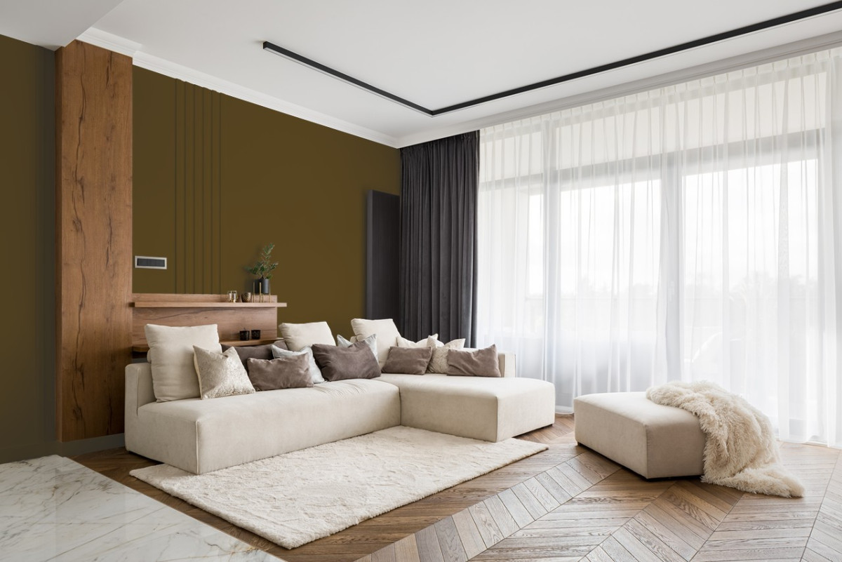 Краска Little Greene цвет Light Bronze Green 123