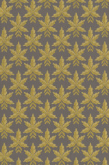 Обои Little Greene National Trust Clutterbuck Corinthian Gold