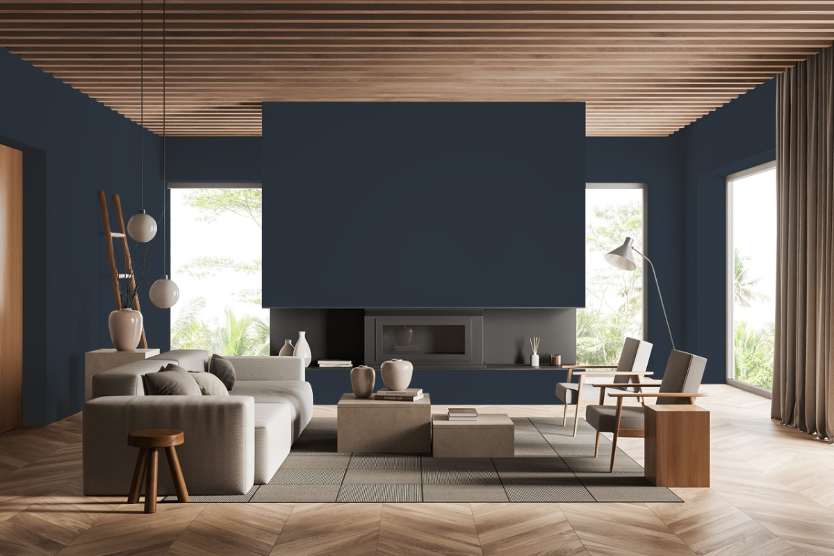 Краска Little Greene цвет Dock Blue 252