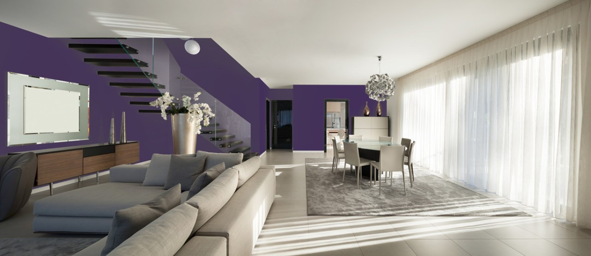 Краска Little Greene цвет Purpleheart 188