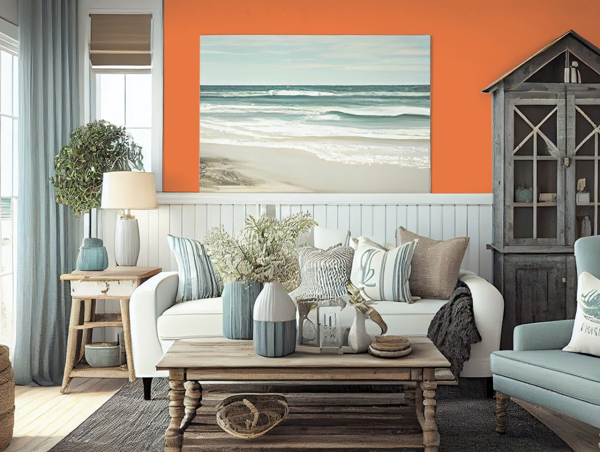 Краска Little Greene цвет Mandarin