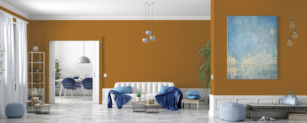 Краска Little Greene цвет Middle Buff 122