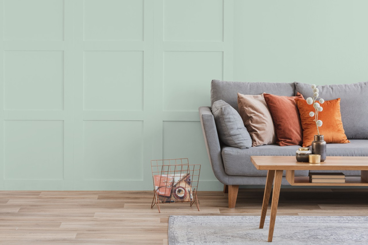 Краска Little Greene цвет Aquamarine Mid 284 | Купить от 1 000 руб. —  English Paint ©