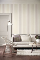 Обои Little Greene Painted Papers Tented Stripe Rubine Ash