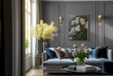 Краска Little Greene цвет Mid Lead Colour 114