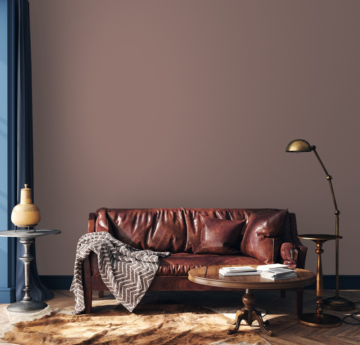 Краска Little Greene цвет Nether Red 315