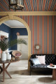 Обои Little Greene Painted Papers Colonial Stripe Morocco