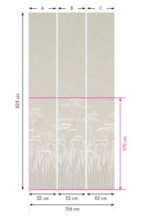 Обои Little Greene National Trust Achillea Brume